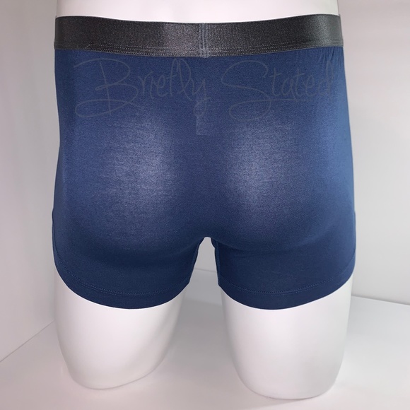 David Archy Bamboo Trunks - Navy - Picture 4 of 7